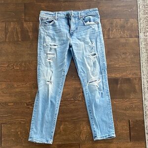 American Eagle Outfitters Light Blue Slim Straight Jeans